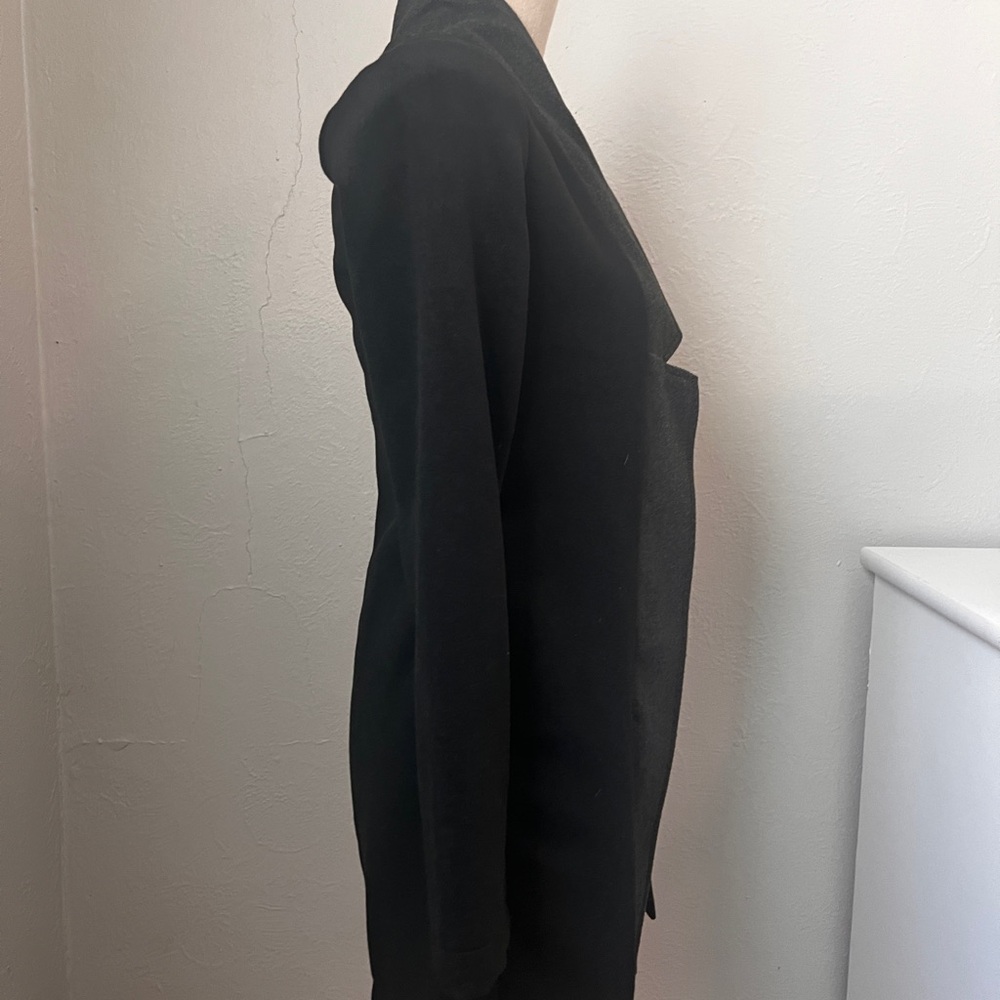 Final Touch Black And Gray Streamlined Blazer Wit… - image 5